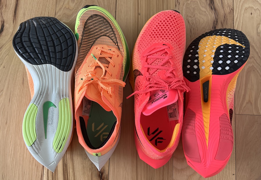 Nike Vaporfly 2 vs Nike Vaporfly 3