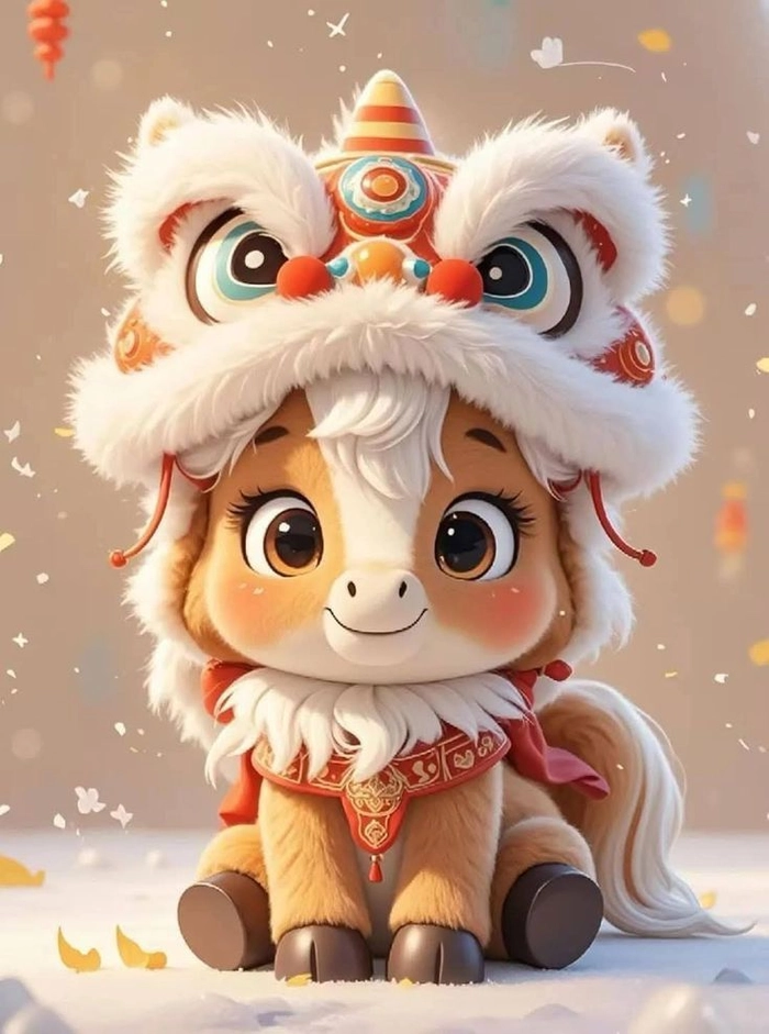Hình ảnh 12 con giáp cute ngọt ngào