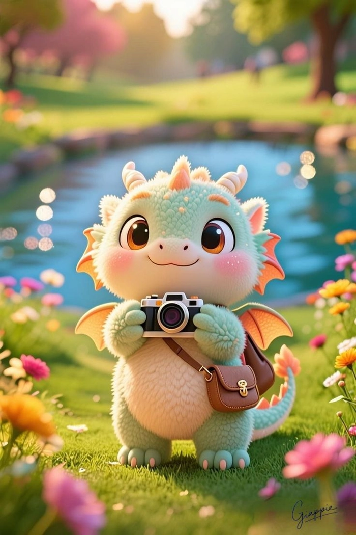 Ảnh 12 con giáp cute sinh động đáng yêu