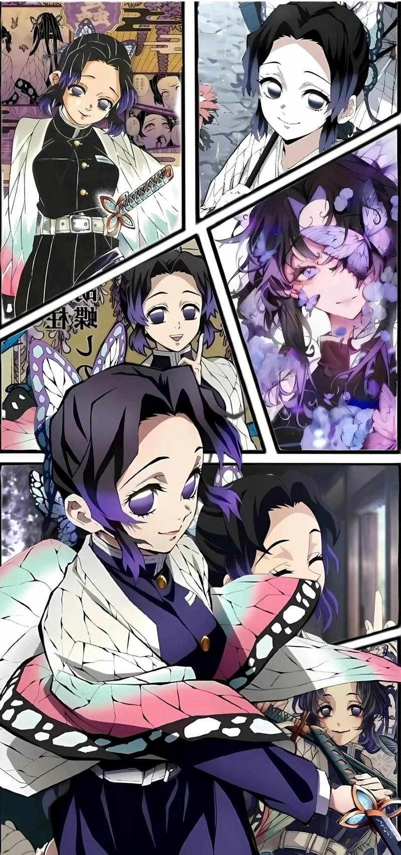 ảnh shinobu mặc kimono