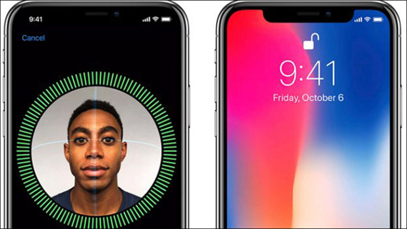 Face ID và các cảm biến tích hợp trong tai thỏ iPhone