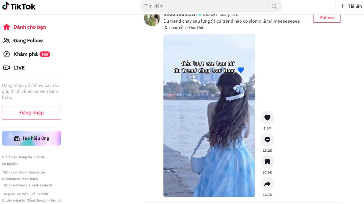 Cách thay đổi ngôn ngữ TikTok trên máy tính bước 4