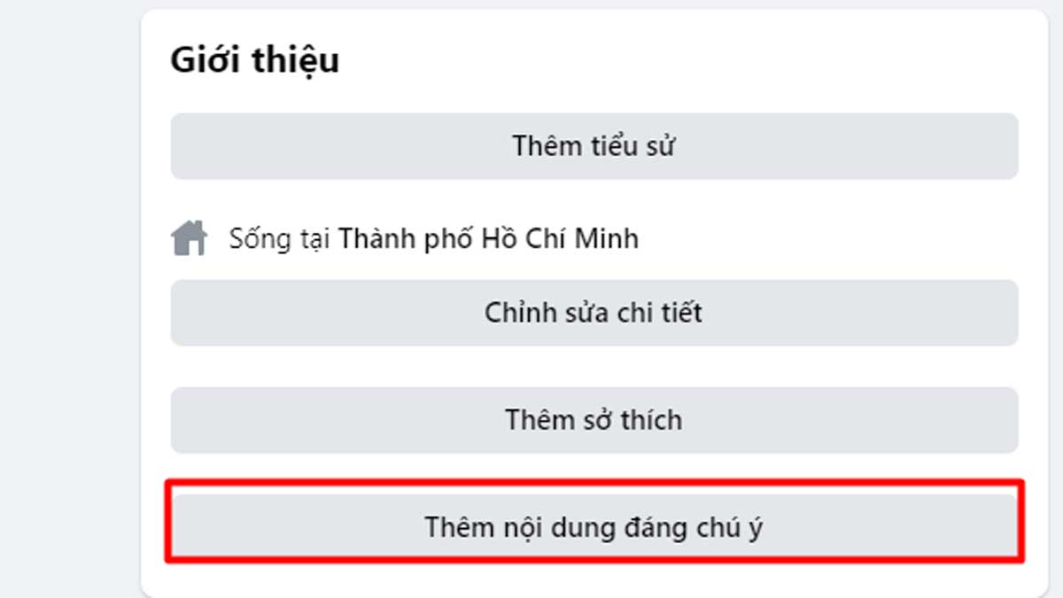 Cách tạo tin nổi bật trên Facebook bằng máy tính bước 2