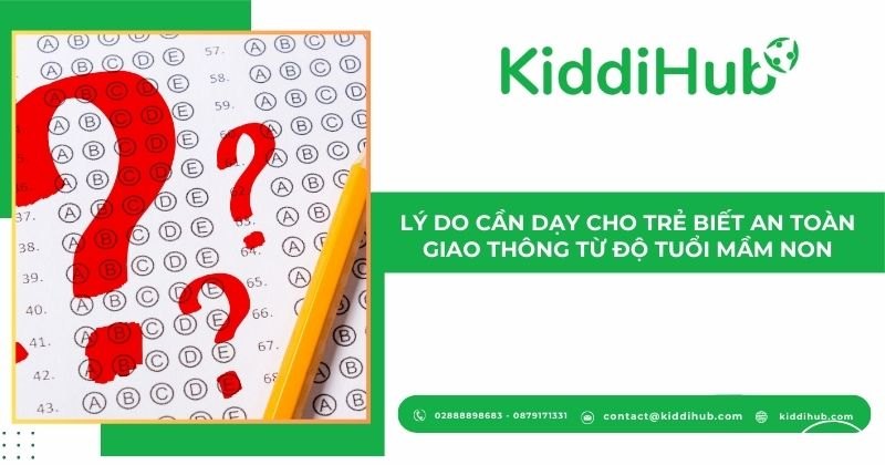 Lý do cần dạy cho trẻ biết an toàn giao thông từ độ tuổi mầm non