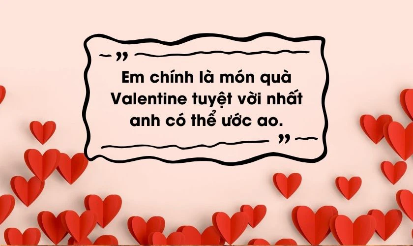 Lời chúc Valentine ngắn gọn cho crush