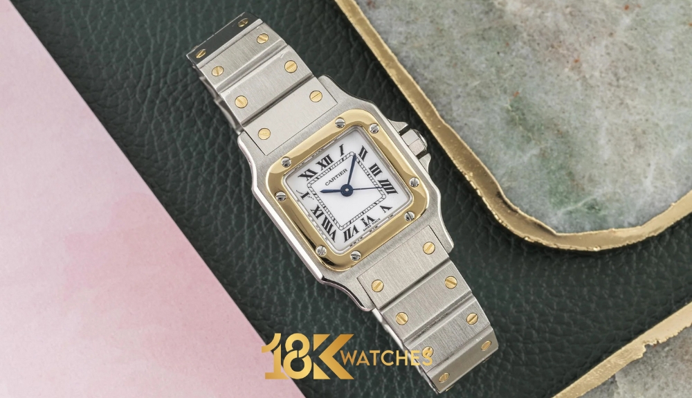 Mỗi chiếc đồng hồ Cartier mặt vuông đều là một tác phẩm nghệ thuật, được chế tác từ những vật liệu cao cấp