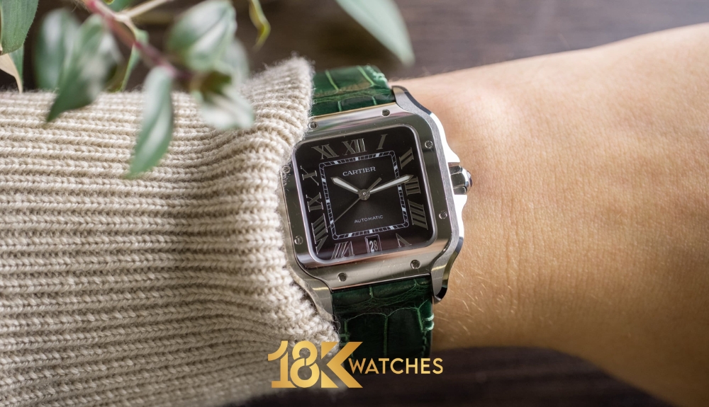 Đồng hồ Cartier mặt vuông luôn là một lựa chọn được ưa chuộng bởi những tín đồ yêu thích sự tinh tế và khác biệt