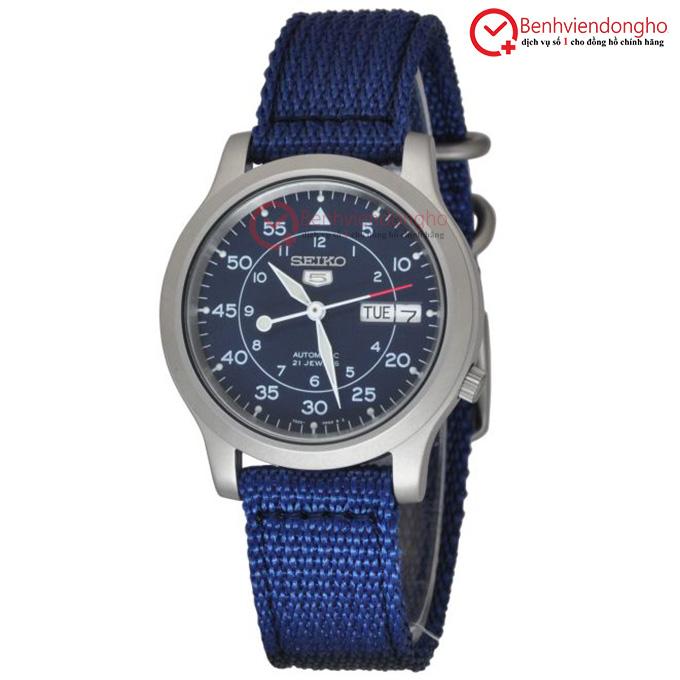 Đồng hồ dây dù quân đội Seiko SNK807K2