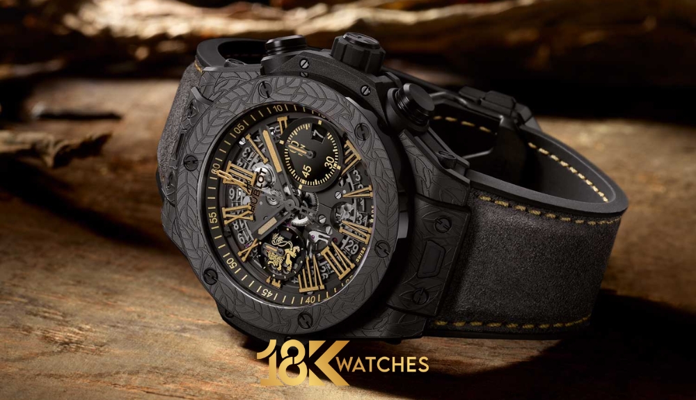 Mẫu đồng hồ Hublot lộ cơ Arturo Fuente Ceramic 421.CI.0190.VR.OPX21
