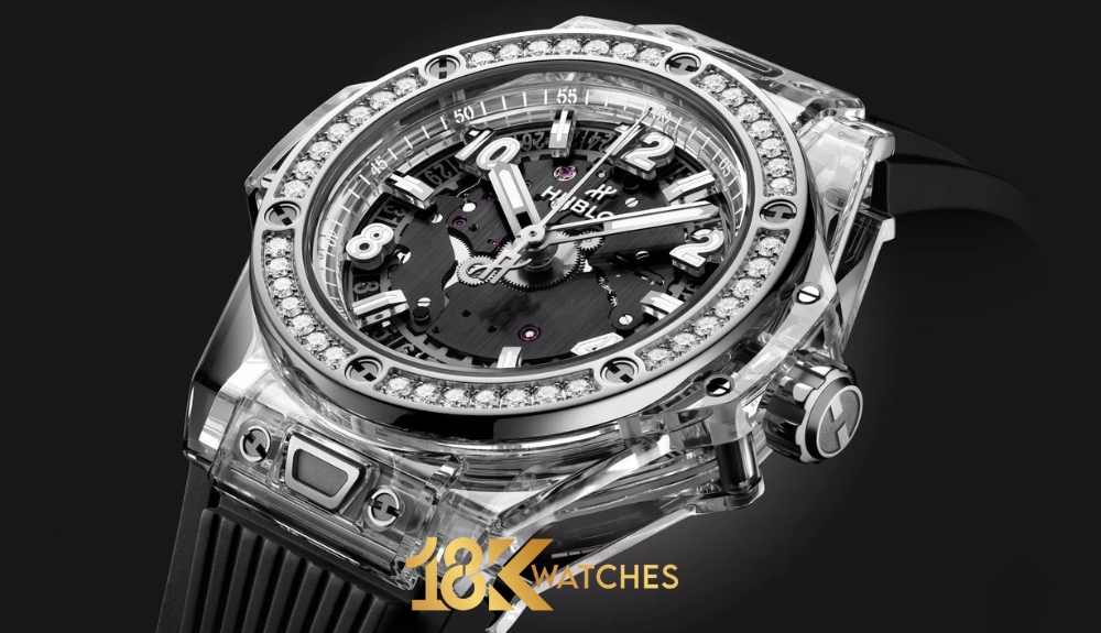 Mẫu đồng hồ Hublot lộ cơ Big Bang One Click 465.JX.4902.RX.1204