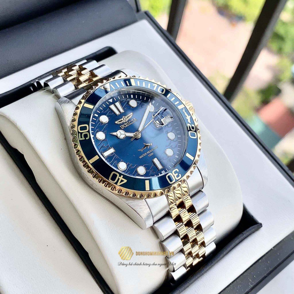 INVICTA 30724 SPECIALTY AUTOMATIC GOLD DIAL DÂY DA CHÍNH HÃNG