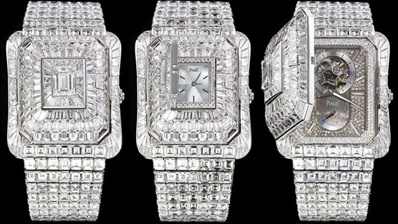 Piaget Emperador full kim cương khiến người xem không thể rời mắt