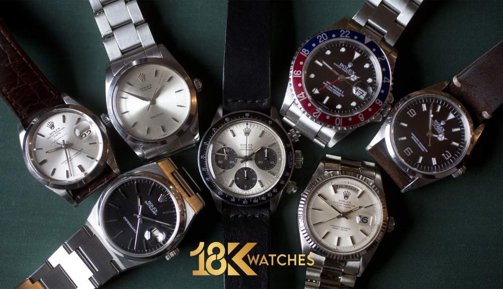Nhiều mẫu đồng hồ Rolex cổ điển được săn lùng và có giá trị tăng theo thời gian