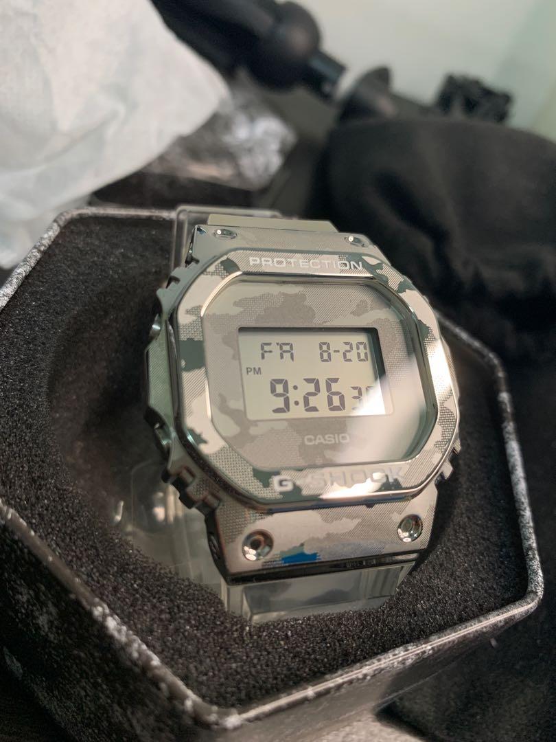 Casio G-Shock trắng GM5600SCM-1
