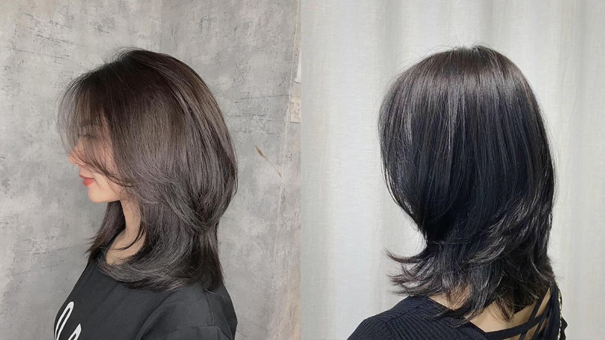 Kiểu tóc ngắn cho nữ mặt tròn xoăn nhẹ