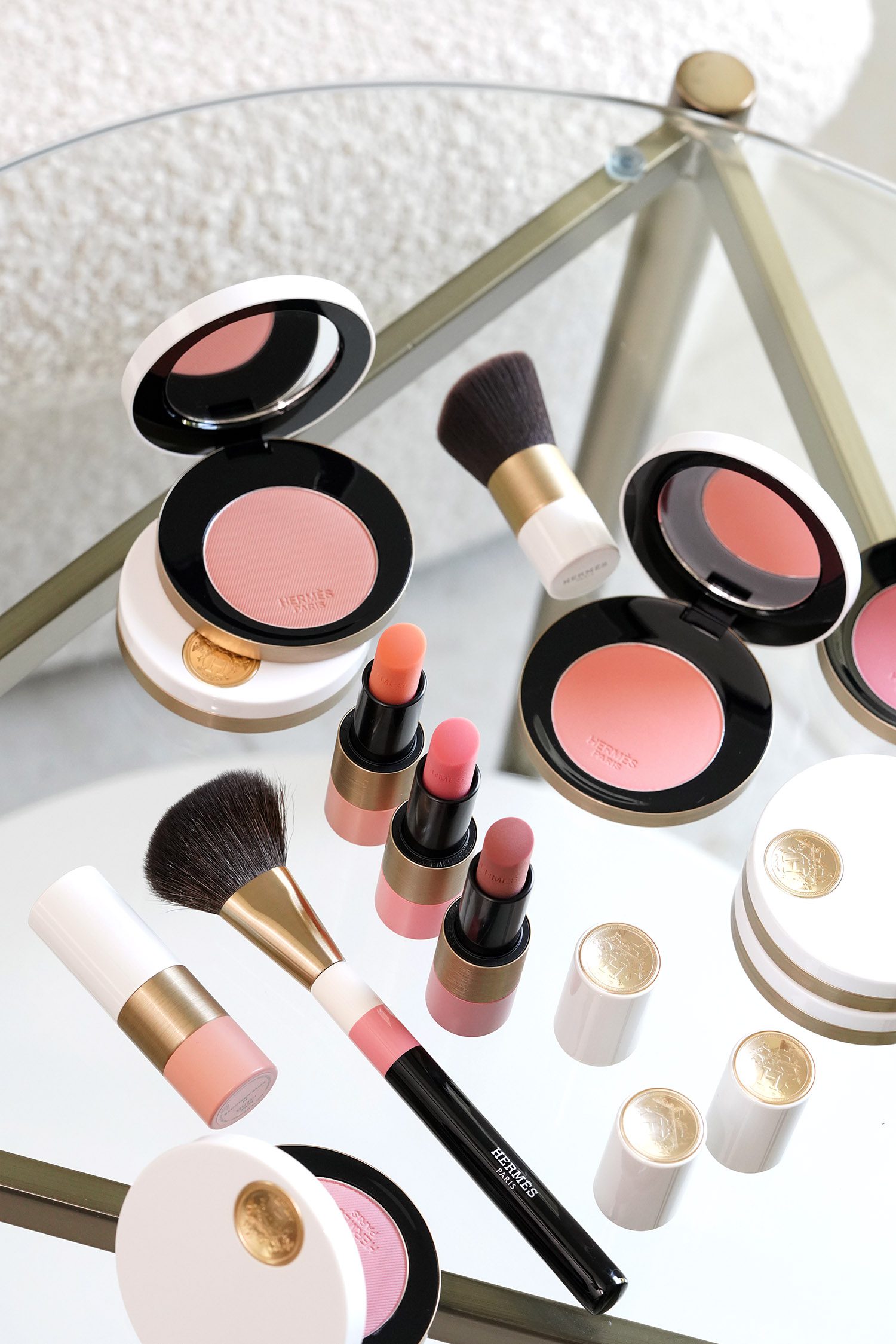 Rose Hermes Rosy Lip Enhancer and Blush Review via The Beauty Look book