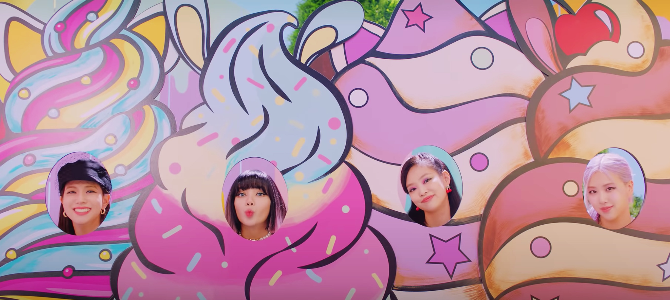 Ice Cream Black Pink anh 2