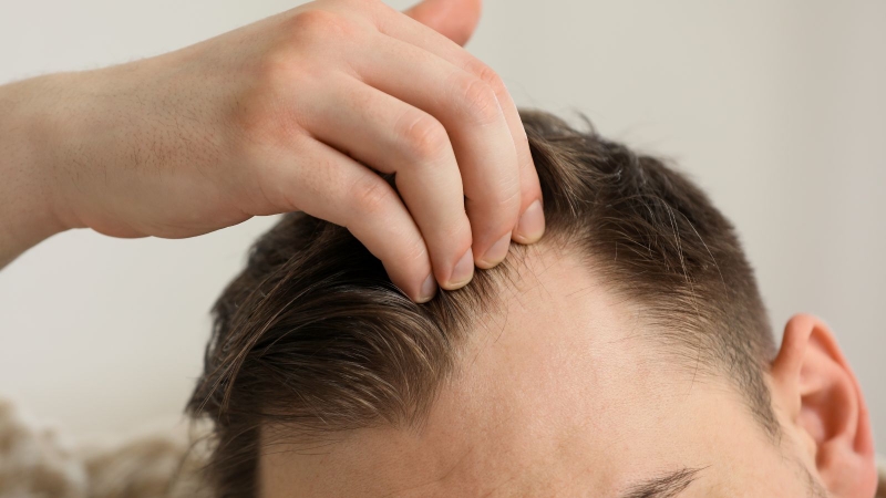 Cấy tóc chữ M: Giải pháp cho những ai bị hói vùng trán 3