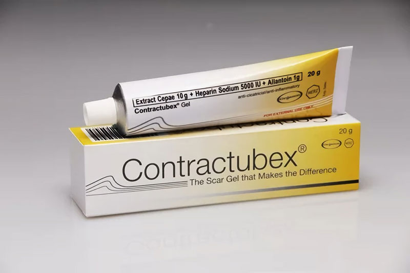 Thuốc bôi trị sẹo Contractubex