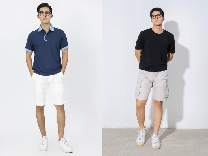 chân ngắn lưng dài nên mặc quần gì