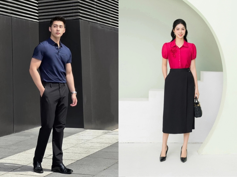 cách phối đồ cho người lưng dài chân ngắn nữ