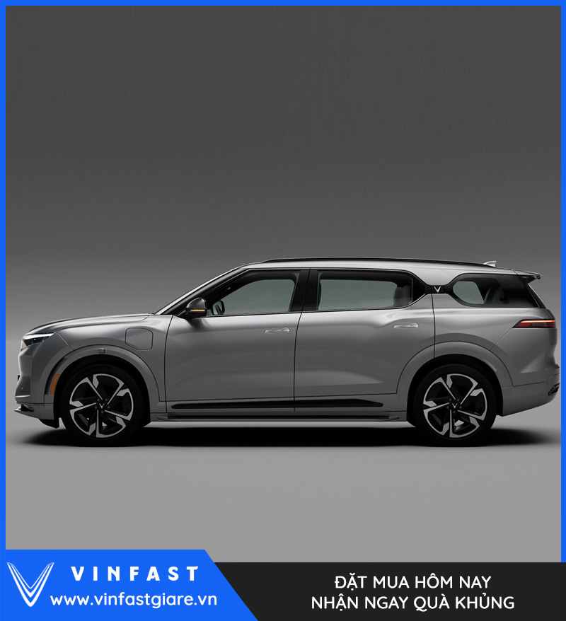 Vinfast VF9 Plus màu bạc