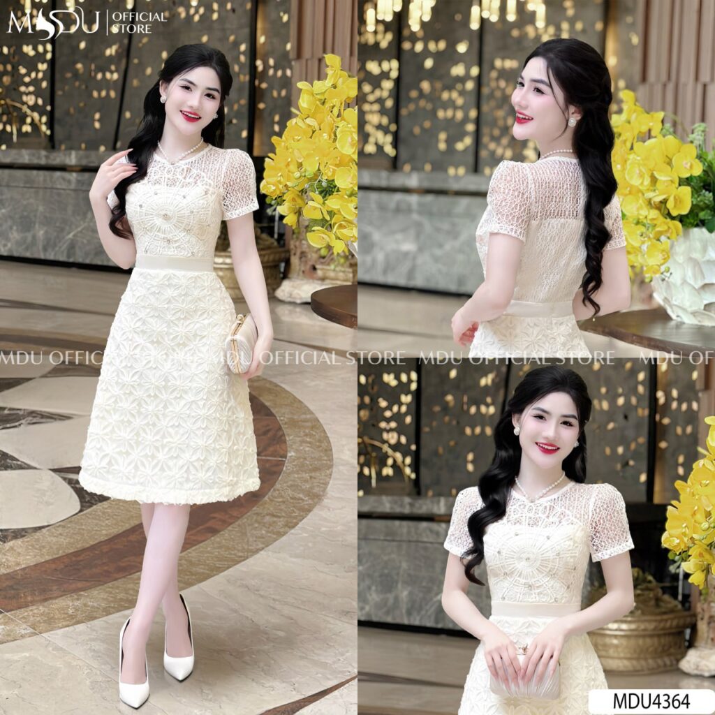 Váy Yếm Công Sở Dáng Chữ A