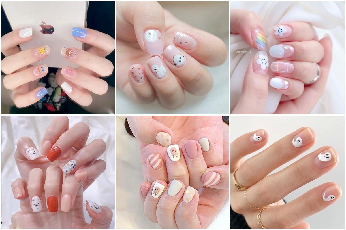 100+ mẫu nail nhẹ nhàng đi học phù hợp với nữ sinh - 9