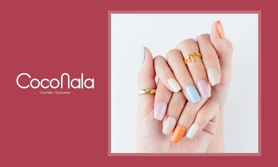 Mẫu nail pastel phối màu trẻ trung giúp nàng bộc lộ cá tính của bản thân
