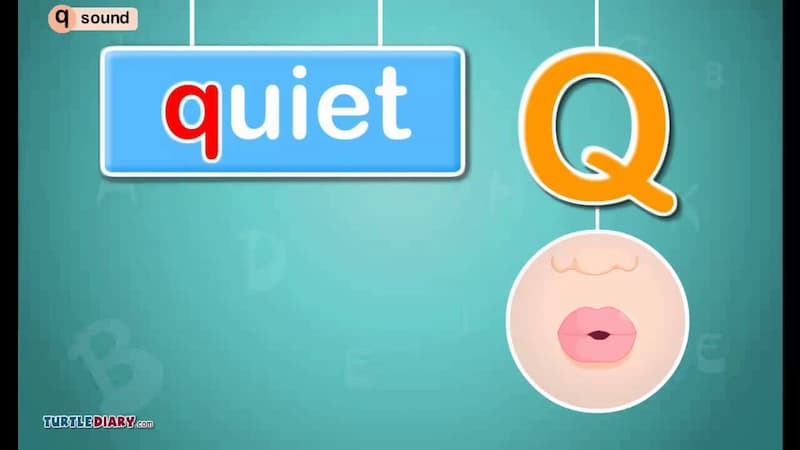 Cách phát âm Q trong 1 từ. (Ảnh: Internet)