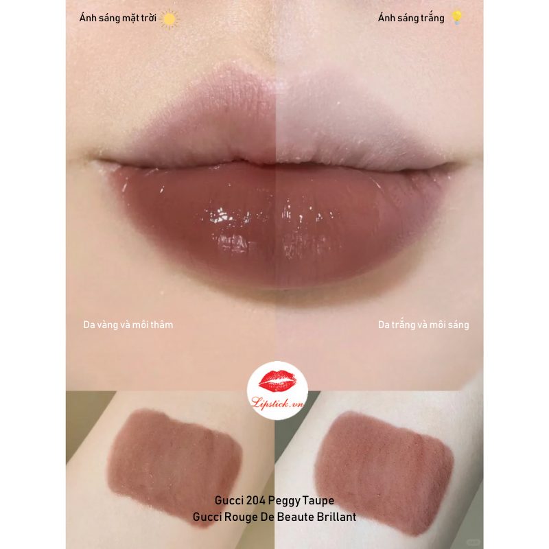 son dưỡng gucci 204