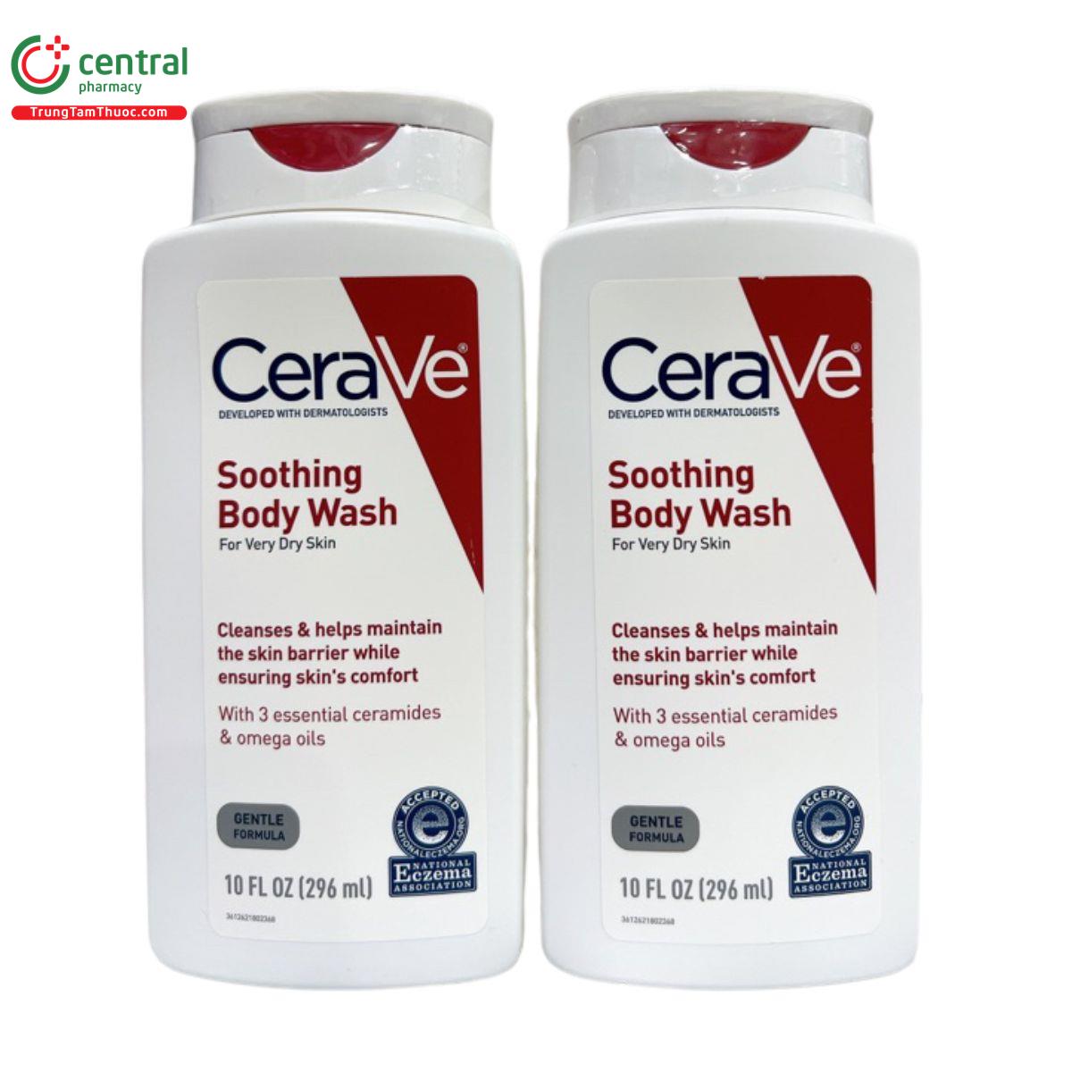 sua tam cerave soothing body wash D1516