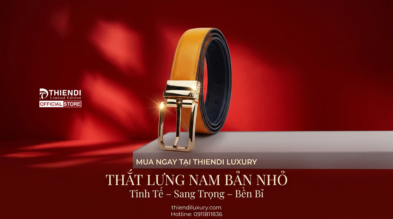 Có Nên Chọn Thắt Lưng Nam Bản Nhỏ?