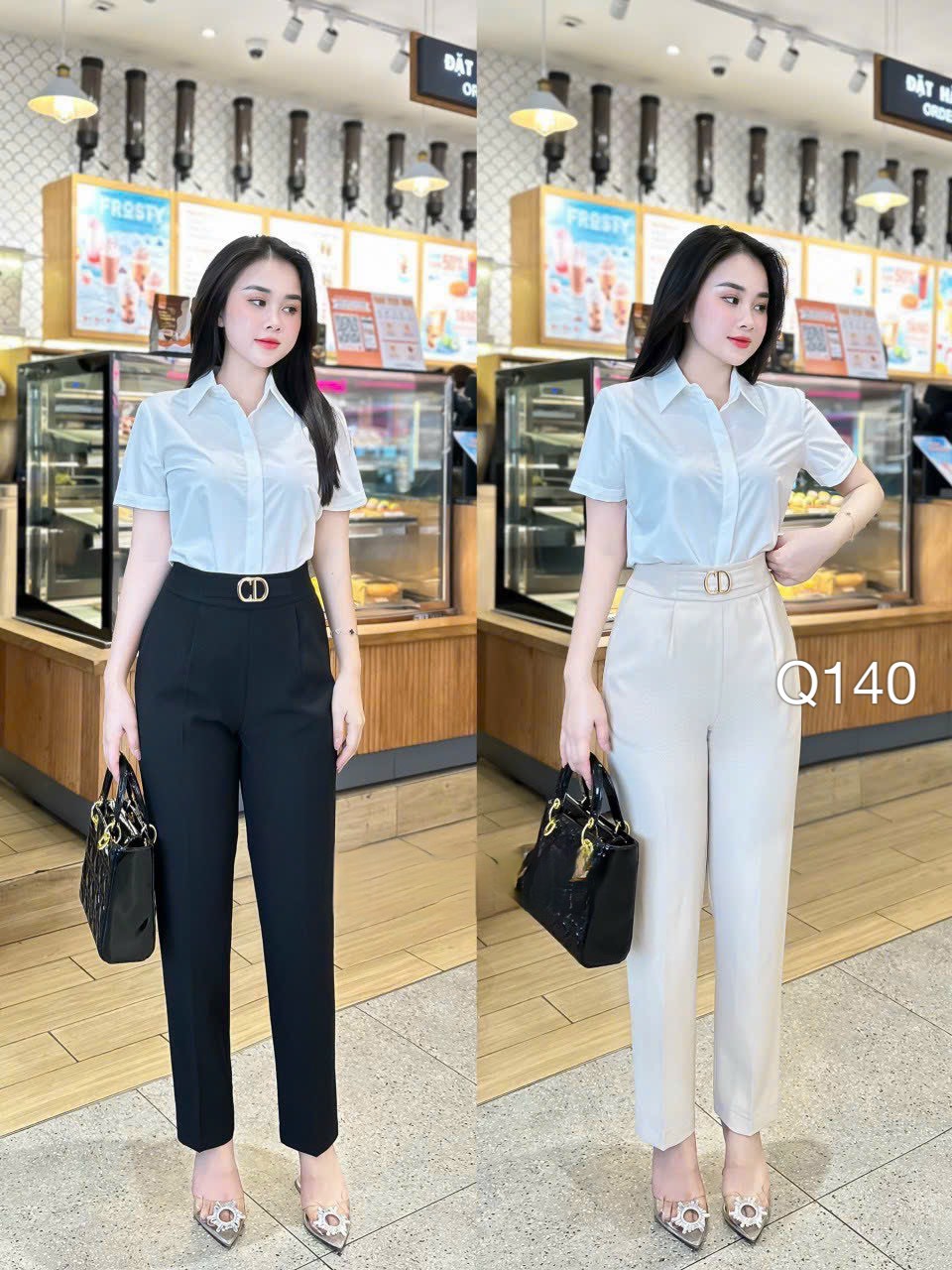 Mùa những mẫu quần tây đơn giản lên ngôi.