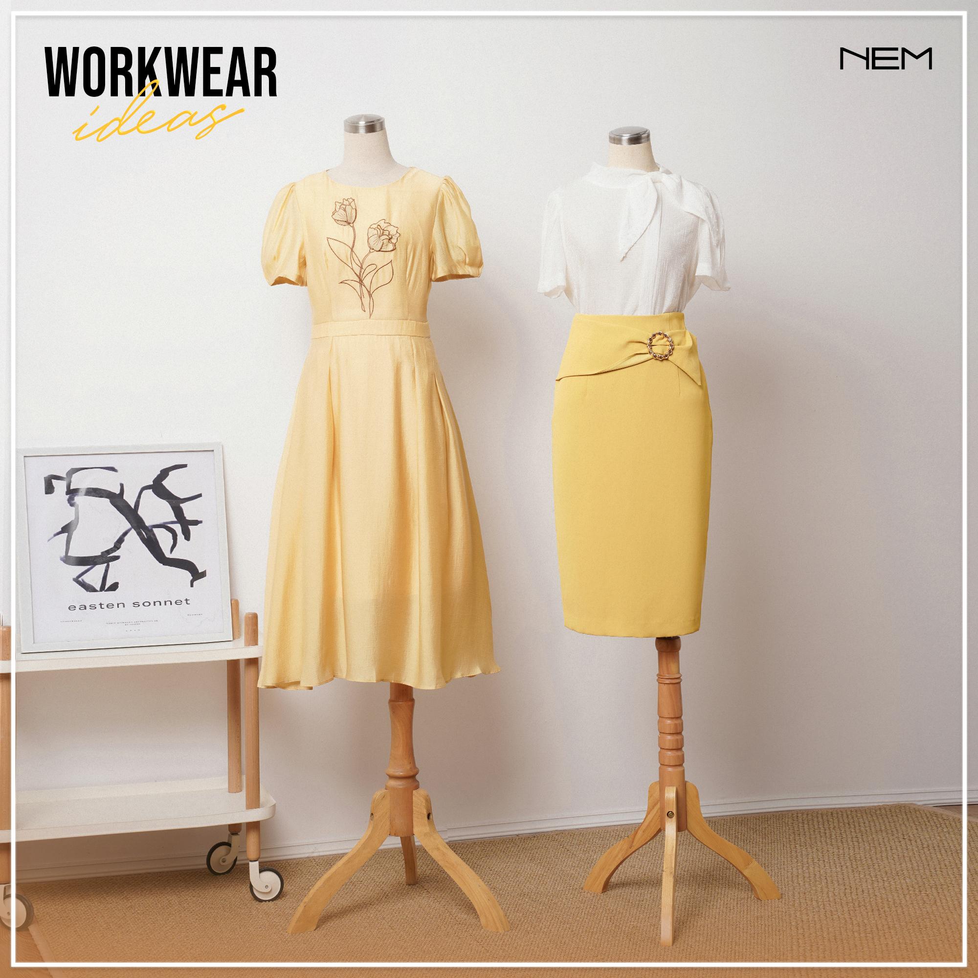 Hãy cùng tham khảo ngay những gợi ý Mix & Match từ Nem với các set đồ hay ho cho ngày làm việc thêm phần thú vị.