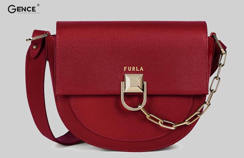 Túi xách Furla màu đỏ Furla Miss Mimi In Ciliegia D đằm thắm