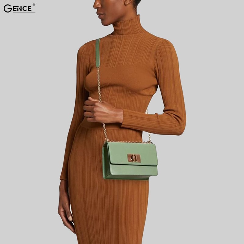 Túi xách Furla 1927 màu xanh lá - Furla 1927 S Crossbody Giada cá tính