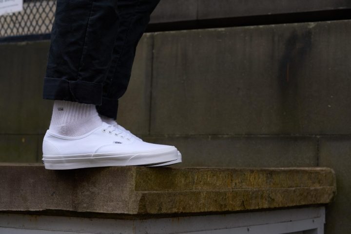 Vans Authentic Bend Testing