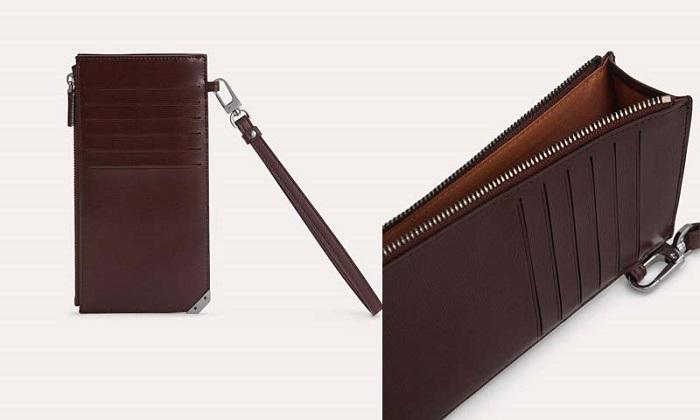 Textured Leather Cardholder
