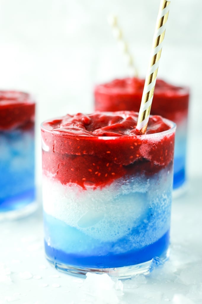 Red White And Blue Frozen Sangria