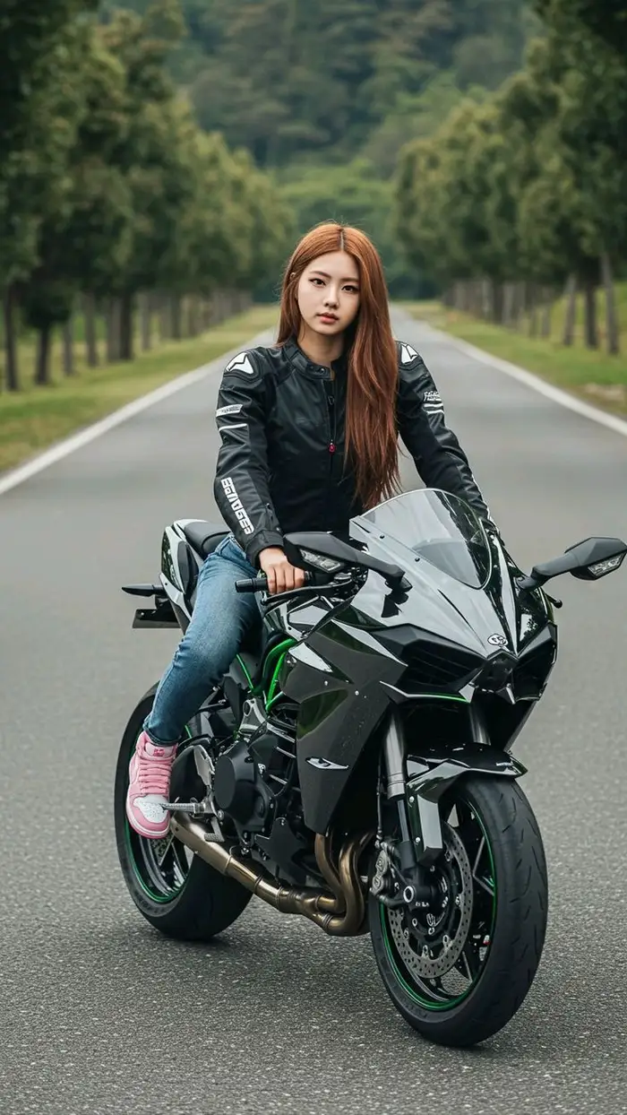 Xem bộ ảnh gái ngồi xe độ độc đáo