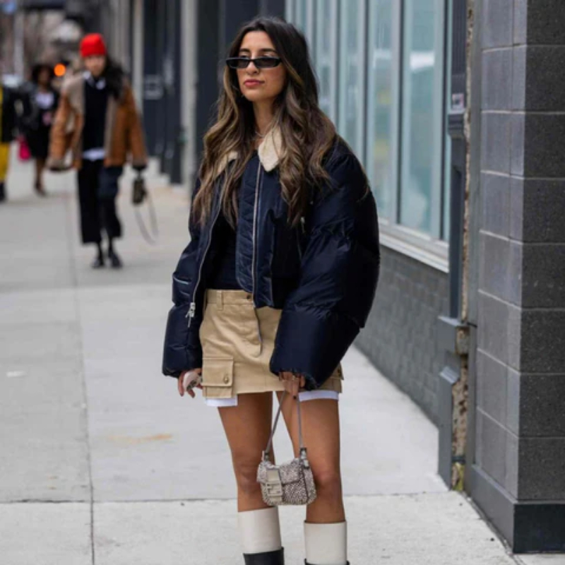 Cách Phối Đồ Với Áo Bomber Nữ