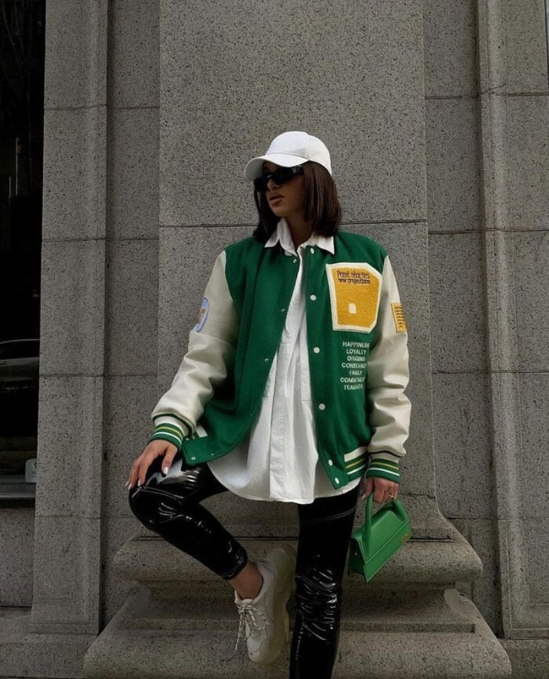 Cách Phối Đồ Với Áo Bomber Nữ