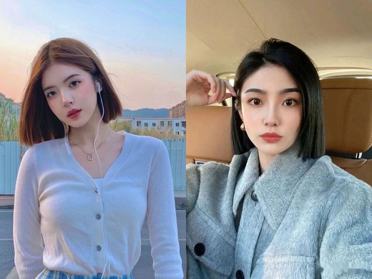 Tóc ngắn không uốn, duỗi