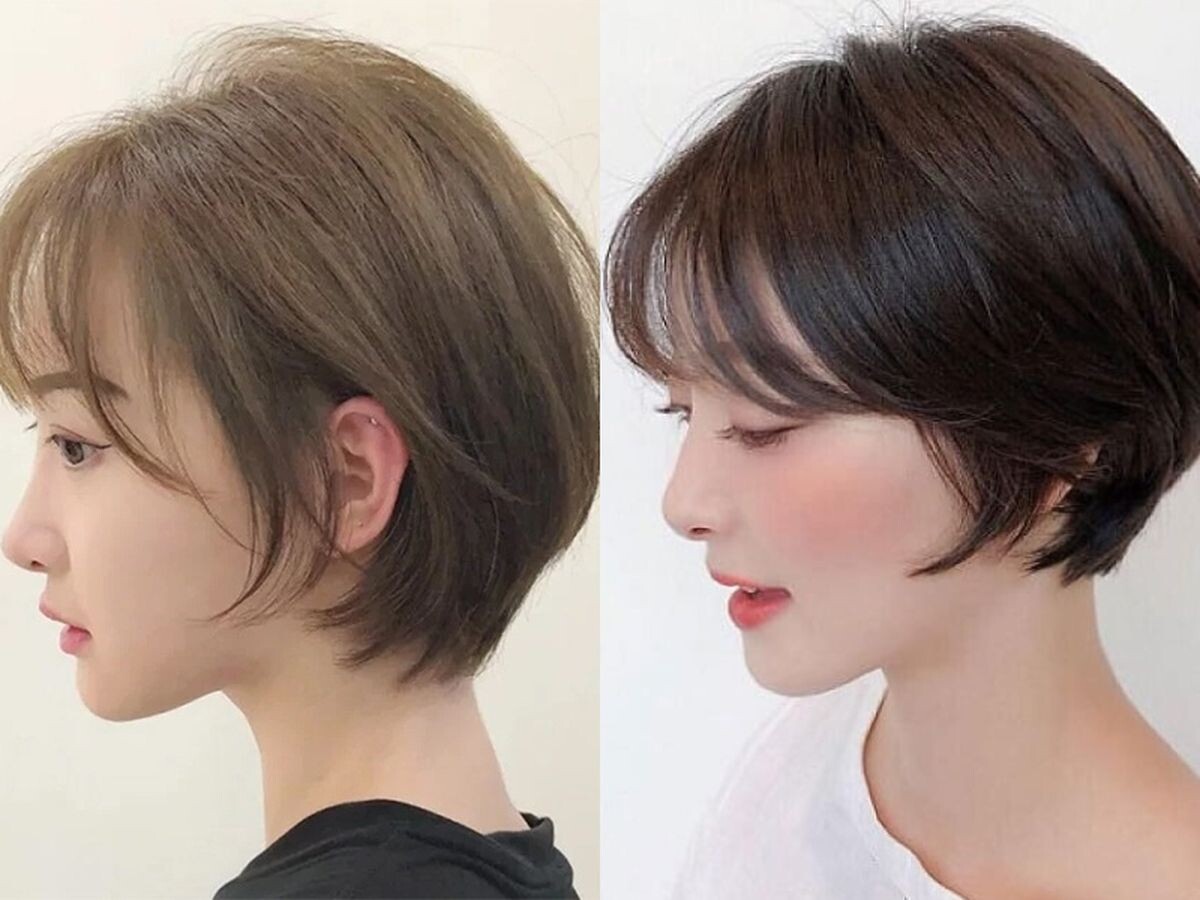 Tóc ngắn không uốn kiểu tóc tém