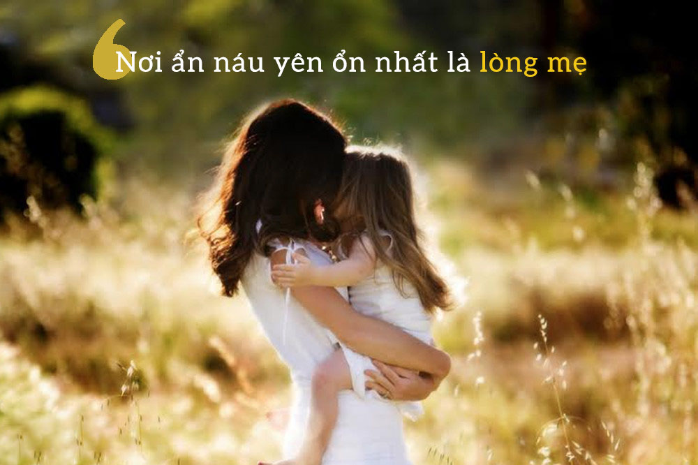 Hình ảnh đẹp về mẹ con