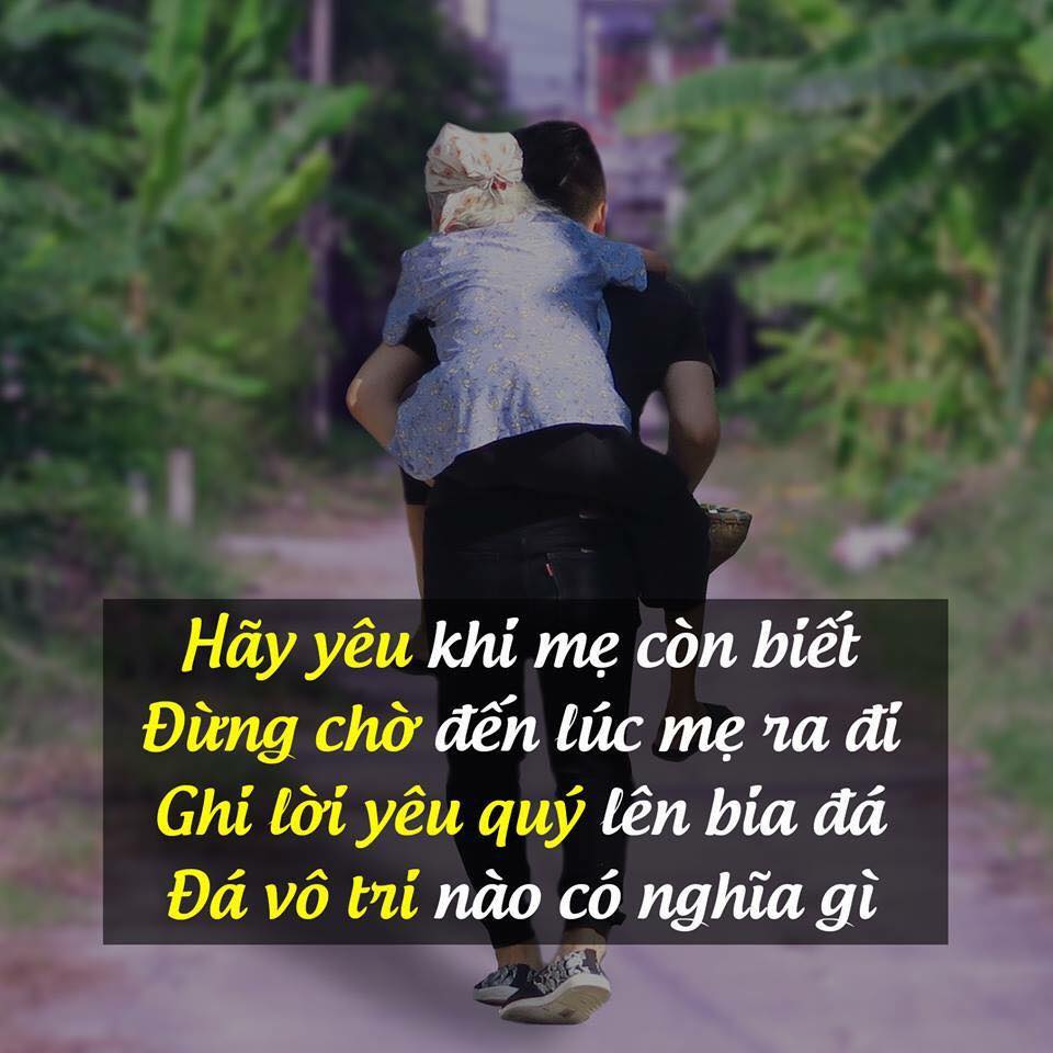 Hình ảnh ý nghĩa về mẹ nhất