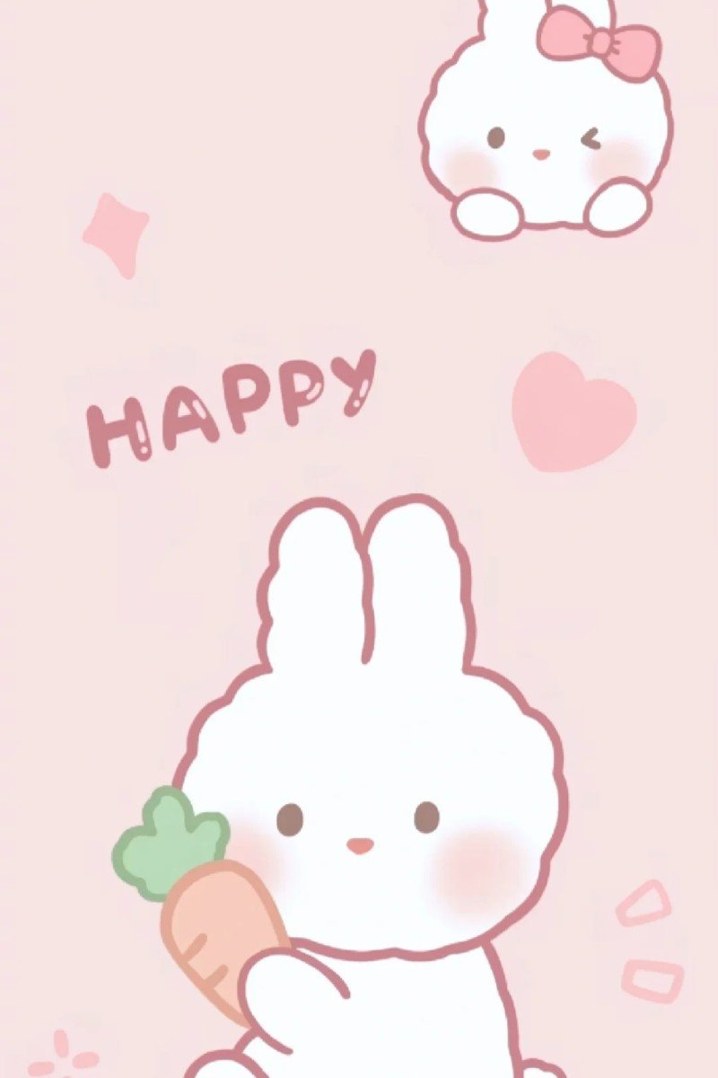 Ảnh wallpaper thỏ dễ thương chất lượng 4K
