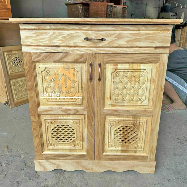 tủ giày thiết kế vintage