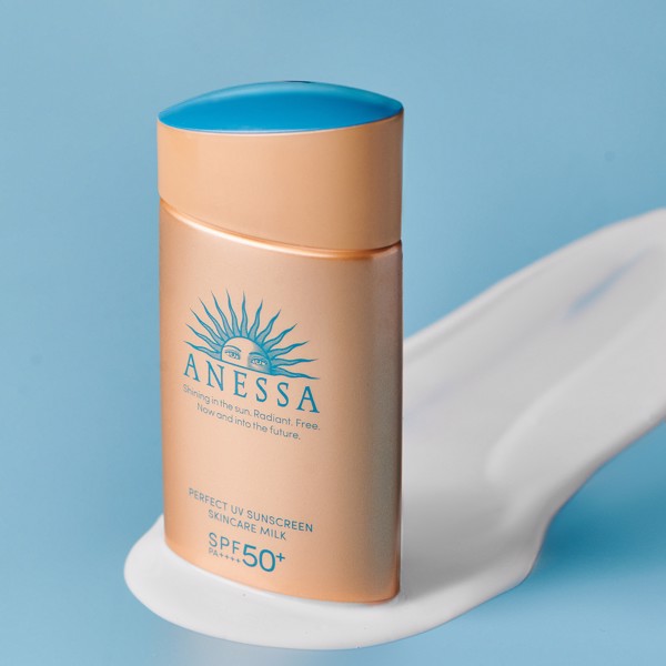Kem chống nắng cho da hỗn hợp thiên dầu Anessa Perfect UV Sunscreen Skincare Milk